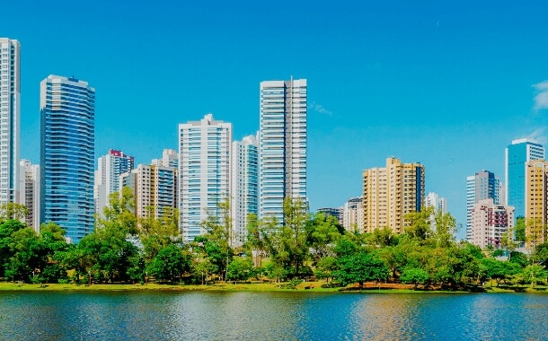 Paisagem com prédios